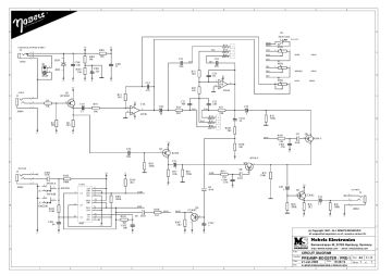 Nobels PRE 1 ;Pre Amp Booster schematic circuit diagram